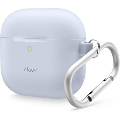 Elago - AirPods 4 - Azul Claro - Silicone - Case Elago - AirPods 4 - Azul Claro - Silicone - Case