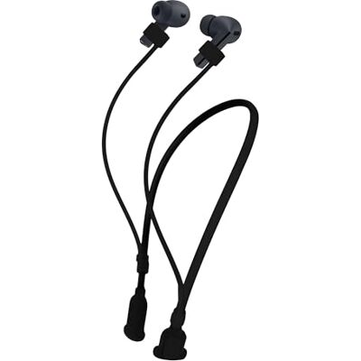 kwmobile Tira de silicone para pescoço para Samsung Galaxy Buds 3 FE/Galaxy Buds 3 3 Pro suporte para Jogging faixa para auriculares In-Ear acessório para auriculares preto kwmobile Tira de silicone para pescoço para Samsung Galaxy Buds 3 FE/Galaxy Buds 3 3 Pro suporte para Jogging faixa para auriculares In-Ear acessório para auriculares preto