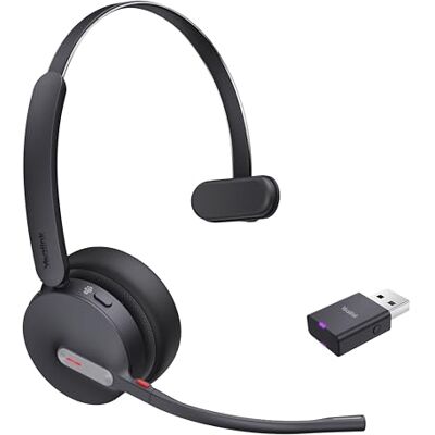 Yealink Wh64 Macacão híbrido Headset ON-Ear Yealink Wh64 Macacão híbrido Headset ON-Ear