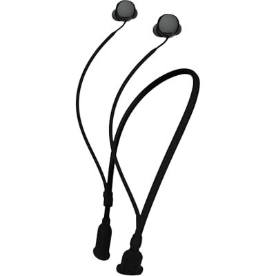 kwmobile Tira de silicone para o pescoço para Google Pixel Buds 2A / Pixel Buds Pro 2 Suporte para Jogging Faixa para auriculares In-Ear Acessório para auriculares preto kwmobile Tira de silicone para o pescoço para Google Pixel Buds 2A / Pixel Buds Pro 2 Suporte para Jogging Faixa para auriculares In-Ear Acessório para auriculares preto
