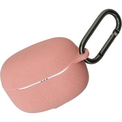 kwmobile Capa para auriculares compatível com JBL Tune Beam 2 capa capa protetora de silicone bordado brilhante kwmobile Capa para auriculares compatível com JBL Tune Beam 2 capa capa protetora de silicone bordado brilhante