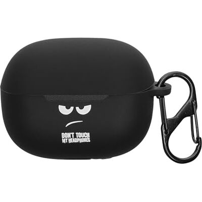 kwmobile Capa para auriculares compatível com Xiaomi Redmi Buds 5 Pro capa capa protetora de silicone Don't Touch my Headphones kwmobile Capa para auriculares compatível com Xiaomi Redmi Buds 5 Pro capa capa protetora de silicone Don't Touch my Headphones
