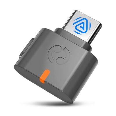 Avantree C82 Aura: Transmissor de áudio Auracast com modos privado e público, transmite para vários dispositivos Auracast, Bluetooth 5.4 Qualcomm, atualizável, adaptador USB-C para PC, Mac e telefones Avantree C82 Aura: Transmissor de áudio Auracast com modos privado e público, transmite para vários dispositivos Auracast, Bluetooth 5.4 Qualcomm, atualizável, adaptador USB-C para PC, Mac e telefones
