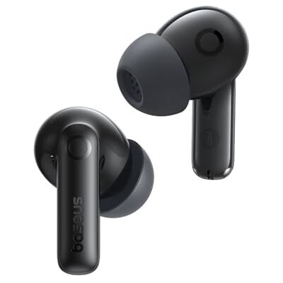 Baseus BP1 Pro Auriculares Inalámbricos Blueooth 6.0, Auriculares Bluetooth Cancelación de Ruido -50 dB, Hi-Res & LDAC, 7 Modos EQ, Hi-Res, 6 Mic AI, IP55, Duración de 55H Baseus BP1 Pro Auriculares Inalámbricos Blueooth 6.0, Auriculares Bluetooth Cancelación de Ruido -50 dB, Hi-Res & LDAC, 7 Modos EQ, Hi-Res, 6 Mic AI, IP55, Duración de 55H