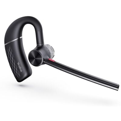 Yealink BH71 Lite Auriculares Bluetooth mãos-livres com 4 microfones cancelamento de ruído, auriculares sem fios com gancho para a orelha ajustável Yealink BH71 Lite Auriculares Bluetooth mãos-livres com 4 microfones cancelamento de ruído, auriculares sem fios com gancho para a orelha ajustável
