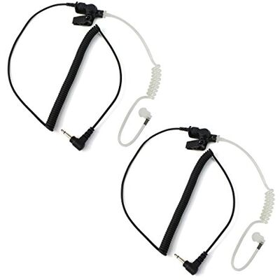 Retevis Auricular de 1 pinos de 3,5 mm, com tubo de som, somente escuta, pinganel compatível com B63S RT622P Kenwood, smartphones, Samsung, MP3 universal (2 peças) Retevis Auricular de 1 pinos de 3,5 mm, com tubo de som, somente escuta, pinganel compatível com B63S RT622P Kenwood, smartphones, Samsung, MP3 universal (2 peças)