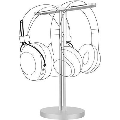 GEEKRIA Suporte para auriculares suporte para ecrã de secretária, compatível com B0SE, Pioneer, S0NY, Beyerdynamic, AKG, ATH, B&O, auriculares (ouro rosa) GEEKRIA Suporte para auriculares suporte para ecrã de secretária, compatível com B0SE, Pioneer, S0NY, Beyerdynamic, AKG, ATH, B&O, auriculares (ouro rosa)