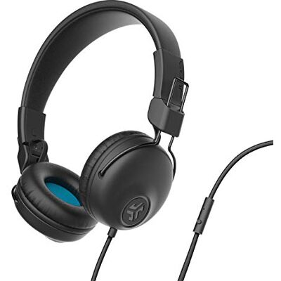 JLab Auriculares com cabo Audio Studio On-ear auriculares com microfone Auriculares com microfone, som Crystal Clear Clarity C3, ecopele ultrasoffice e almofadas Cloud Foam, com fio On-Ear JLab Auriculares com cabo Audio Studio On-ear auriculares com microfone Auriculares com microfone, som Crystal Clear Clarity C3, ecopele ultrasoffice e almofadas Cloud Foam, com fio On-Ear