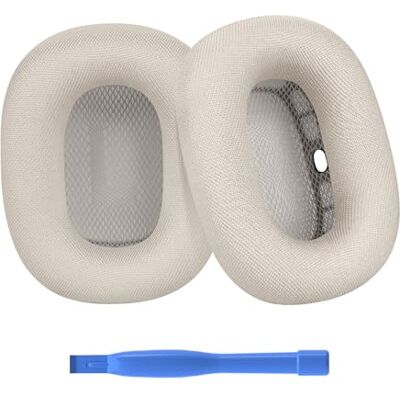 MMOBIEL Almofadas de Substituição para AirPods MAX de Almofada de Ouvido de Espuma de Memória e Malha Almofadas para Auriculares – Branco Estrelado MMOBIEL Almofadas de Substituição para AirPods MAX de Almofada de Ouvido de Espuma de Memória e Malha Almofadas para Auriculares – Branco Estrelado