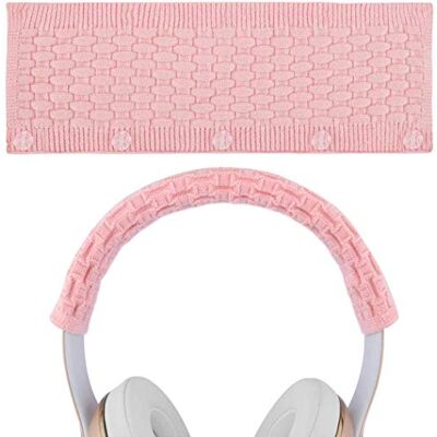 GEEKRIA Capa para diadema para auriculares compatível com B, Bose, AKG, Sennheiser, Sony, audio-technica capa de substituição para fita de cabeça/capa protetora para a parte superior (rosa) GEEKRIA Capa para diadema para auriculares compatível com B, Bose, AKG, Sennheiser, Sony, audio-technica capa de substituição para fita de cabeça/capa protetora para a parte superior (rosa)