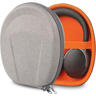 GEEKRIA Estojo para auriculares Shield compatível com Bose QuietComfort, QC Ultra II, 700/45/35 II/35 Gaming/25 – Saco de viagem rígido de substituição com armazenamento de cabos (castanho) GEEKRIA Estojo para auriculares Shield compatível com Bose QuietComfort, QC Ultra II, 700/45/35 II/35 Gaming/25 – Saco de viagem rígido de substituição com armazenamento de cabos (castanho)