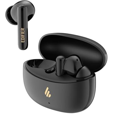 Edifier X5 Pro Auriculares cancelamento de ruído, melhora chamadas AI, carregamento rápido, modo jogos, aplicação para personalização, IP55, tecnologia True Wireless Bluetooth 5.3, preto Edifier X5 Pro Auriculares cancelamento de ruído, melhora chamadas AI, carregamento rápido, modo jogos, aplicação para personalização, IP55, tecnologia True Wireless Bluetooth 5.3, preto