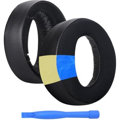 MMOBIEL Almofadas de Substituição para Sony PlayStation 5 3D Pulse Wireless Headphones PS5 Gel Refrigerante Almofada de Auscultadores Capas de Auriculares – Preto MMOBIEL Almofadas de Substituição para Sony PlayStation 5 3D Pulse Wireless Headphones PS5 Gel Refrigerante Almofada de Auscultadores Capas de Auriculares – Preto