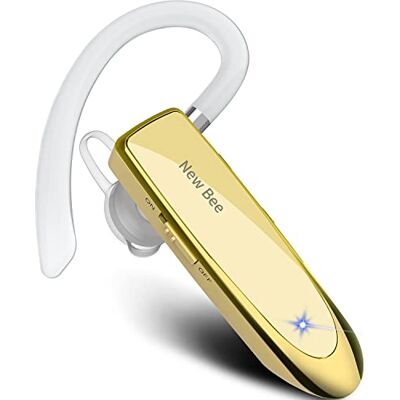 New Bee - Bluetooth Headset V5.0 - 24h Talk Time - Headset New Bee - Bluetooth Headset V5.0 - 24h Talk Time - Headset