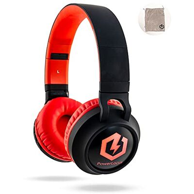 PowerLocus , Auscultadores Bluetooth de diadema para crianças, capacetes Bluetooth sem fios, limite auditiva de 85DB, som estéreo, com microfone, micro SD, dobrável, estojo para auscultadores para PowerLocus , Auscultadores Bluetooth de diadema para crianças, capacetes Bluetooth sem fios, limite auditiva de 85DB, som estéreo, com microfone, micro SD, dobrável, estojo para auscultadores para