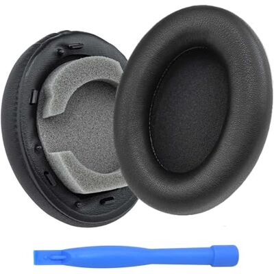 MMOBIEL Almofadas de Substituição para Sony WH-1000XM3 Noise Cancelling Headphone de Almofada de Proteína de Espuma de Memória PU Almofadas para Auriculares Preto MMOBIEL Almofadas de Substituição para Sony WH-1000XM3 Noise Cancelling Headphone de Almofada de Proteína de Espuma de Memória PU Almofadas para Auriculares Preto