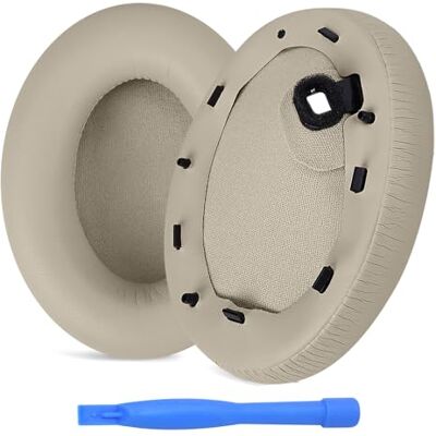 MMOBIEL Almofadas de Substituição para Auscultadores Sony WH-1000XM4 Noise Cancelling de Almofada de Auscultadores de Espuma Viscoelástica e PU de Proteína Almofadas para Auriculares Prata MMOBIEL Almofadas de Substituição para Auscultadores Sony WH-1000XM4 Noise Cancelling de Almofada de Auscultadores de Espuma Viscoelástica e PU de Proteína Almofadas para Auriculares Prata