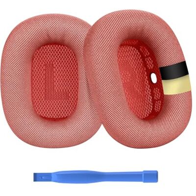 MMOBIEL Almofadas de Substituição para AirPods MAX de Premium Espuma de Memória e Tecido de Malha Almofada de Auriculares com Capa de Silicone Almofadas de Auscultadores – Rosa MMOBIEL Almofadas de Substituição para AirPods MAX de Premium Espuma de Memória e Tecido de Malha Almofada de Auriculares com Capa de Silicone Almofadas de Auscultadores – Rosa