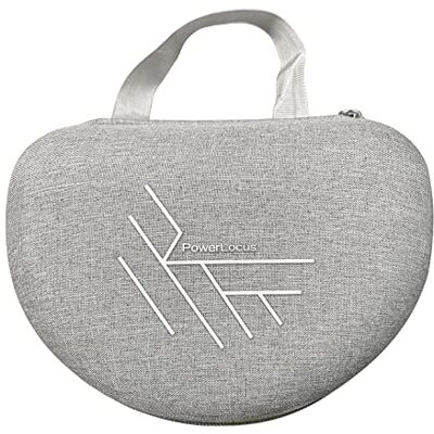 PowerLocus Capa para auriculares com cabeça, bolsa para auriculares, compatível com /Beribes/iClever/JBL JR460NC, Tune 510BT, 520BT, Tune 660NC, 750BTNC, 760 NC/Marshall/Beats Solo. Studio PowerLocus Capa para auriculares com cabeça, bolsa para auriculares, compatível com /Beribes/iClever/JBL JR460NC, Tune 510BT, 520BT, Tune 660NC, 750BTNC, 760 NC/Marshall/Beats Solo. Studio