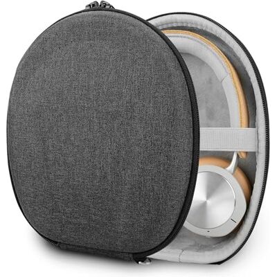 GEEKRIA Shield Bolsa de transporte de viagem para auriculares de substituição, compatível com JBL Tune 600BT, Tune 510BT, Logitech Premium Notebook, Skullcandy Hesh3, B&O BeoplayH95 (cinzento) GEEKRIA Shield Bolsa de transporte de viagem para auriculares de substituição, compatível com JBL Tune 600BT, Tune 510BT, Logitech Premium Notebook, Skullcandy Hesh3, B&O BeoplayH95 (cinzento)