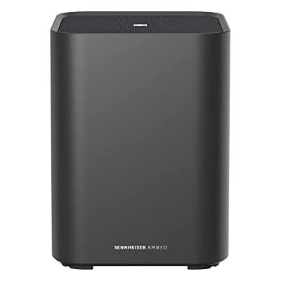Sennheiser AMBEO Sub para TV e música tomada europeia som envolvente 3D immersivo graves profundos de 27 Hz Subwoofer de 8" com amplificador classe D de 350 W para a família AMBEO Soundbar Sennheiser AMBEO Sub para TV e música tomada europeia som envolvente 3D immersivo graves profundos de 27 Hz Subwoofer de 8" com amplificador classe D de 350 W para a família AMBEO Soundbar