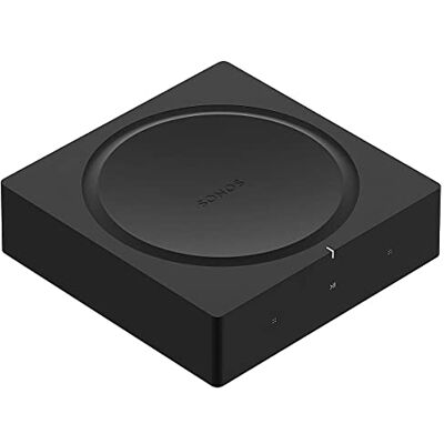 Sonos Amp Architectural, amplificador digital estéreo compacto, conectável com Wi-Fi, Ethernet e AirPlay 2, multiroom som surround, compatível com Amazon Alexa e controlo com App, preto Sonos Amp Architectural, amplificador digital estéreo compacto, conectável com Wi-Fi, Ethernet e AirPlay 2, multiroom som surround, compatível com Amazon Alexa e controlo com App, preto