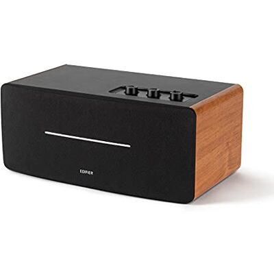 Edifier D12 Sistema de altifalantes estéreo compacto (70 W) com Bluetooth 5.0 e controlo remoto por infravermelhos: perfeito para a sala de jantar a cozinha e o local de trabalho Edifier D12 Sistema de altifalantes estéreo compacto (70 W) com Bluetooth 5.0 e controlo remoto por infravermelhos: perfeito para a sala de jantar a cozinha e o local de trabalho