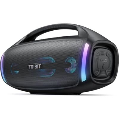 Tribit StormBox Blast 2 Altifalante Bluetooth. Altifalante portátil de 200 W com subwoofer, XBass, luzes LED, Bluetooth 5.4, IP67, EQ, 30 horas de reprodução, para festas ao ar livre, jardins e praias Tribit StormBox Blast 2 Altifalante Bluetooth. Altifalante portátil de 200 W com subwoofer, XBass, luzes LED, Bluetooth 5.4, IP67, EQ, 30 horas de reprodução, para festas ao ar livre, jardins e praias