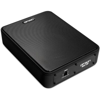 Option DRIVE7.6UP Subwoofer passivo, subwoofer compacto ultraplano, 100 W RMS, 4 ohms Option DRIVE7.6UP Subwoofer passivo, subwoofer compacto ultraplano, 100 W RMS, 4 ohms