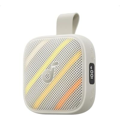 Soundcore Altifalante portátil Boom Go 3i da Anker, 5W, 24H, IP68 BassUp 2.0, bateria externa de emergência, Bluetooth 6.0 e resistente à água Soundcore Altifalante portátil Boom Go 3i da Anker, 5W, 24H, IP68 BassUp 2.0, bateria externa de emergência, Bluetooth 6.0 e resistente à água