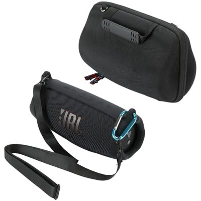 Khanka Estojo rígido capa de silicone para JBL Charge 5 altifalante Compatível com JBL Charge 5 altifalante Bluetooth; inclui estojo rígido e capa protetora de silicone, apenas estojo e capa Khanka Estojo rígido capa de silicone para JBL Charge 5 altifalante Compatível com JBL Charge 5 altifalante Bluetooth; inclui estojo rígido e capa protetora de silicone, apenas estojo e capa