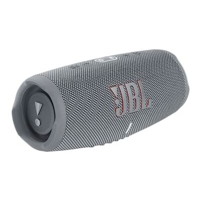 JBL Altifalante Charge 5 portátil com Bluetooth e impermeabilidade IP67, permite carregar dispositivos com USB, cinza JBL Altifalante Charge 5 portátil com Bluetooth e impermeabilidade IP67, permite carregar dispositivos com USB, cinza