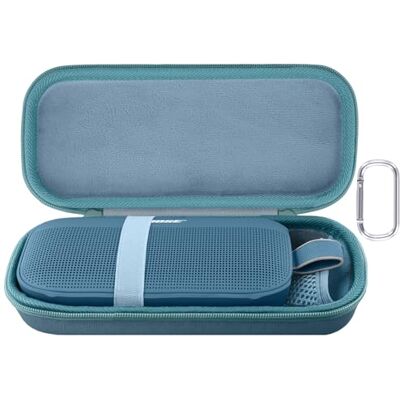 Aenllosi para Bose SoundLink Flex altifalante Bluetooth portátil 2ª geração estojo de viagem rígido e protetor, apenas estojo azul, azul Aenllosi para Bose SoundLink Flex altifalante Bluetooth portátil 2ª geração estojo de viagem rígido e protetor, apenas estojo azul, azul