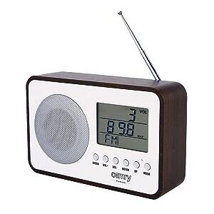 Camry CR-1153 Rádio digital estilo retro, FM, AC/DC, relógio Camry CR-1153 Rádio digital estilo retro, FM, AC/DC, relógio
