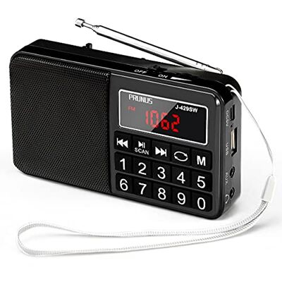 PRUNUS Mini altifalante rádio J-429 SW reprodutor MP3 SW Am (MW) FM com porta para cartão TF memória USB (olho: Não é possível fixar as emissoras/não pode memorizar ou apagar as emissoras manualmente) PRUNUS Mini altifalante rádio J-429 SW reprodutor MP3 SW Am (MW) FM com porta para cartão TF memória USB (olho: Não é possível fixar as emissoras/não pode memorizar ou apagar as emissoras manualmente)
