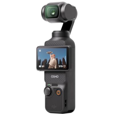 DJI Osmo Pocket 3 Câmara de bolso 4K com CMOS de 1 polegada, vídeo de 120 fps, estabilização de 3 eixos, rastreamento facial / objeto, ecrã rotativo de 2 polegadas, ideal DJI Osmo Pocket 3 Câmara de bolso 4K com CMOS de 1 polegada, vídeo de 120 fps, estabilização de 3 eixos, rastreamento facial / objeto, ecrã rotativo de 2 polegadas, ideal