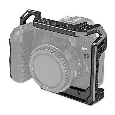 SMALLRIG (Nova versão) R Cage Gaiola para Canon R, Cage com Cold Shoe incorporada e design anti-torção CCC2803 SMALLRIG (Nova versão) R Cage Gaiola para Canon R, Cage com Cold Shoe incorporada e design anti-torção CCC2803