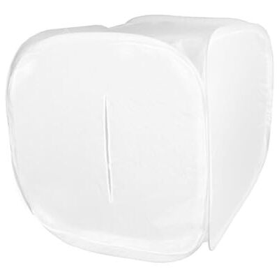 ayex Pop-Up Cubo de luz (para fotografia de produto (60 x 60 x 60 cm), cor branca com 4 cores fundo bordado ayex Pop-Up Cubo de luz (para fotografia de produto (60 x 60 x 60 cm), cor branca com 4 cores fundo bordado
