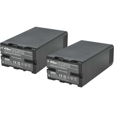 vhbw 2X bateria substitui Sony BP-U90, BP-U60, BP-U30, BP-U95 para câmara de vídeo (7800 mAh, 14,8 V, Li-Ion) com chip BP-U60, BP-U30, BP-U95 para cámara de vídeo (7800 mAh, 14,8 V, Li-Ion) con chip vhbw 2X bateria substitui Sony BP-U90, BP-U60, BP-U30, BP-U95 para câmara de vídeo (7800 mAh, 14,8 V, Li-Ion) com chip BP-U60, BP-U30, BP-U95 para cámara de vídeo (7800 mAh, 14,8 V, Li-Ion) con chip