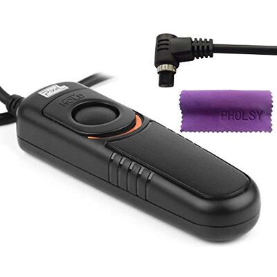 Pixel RC201-N3 Câmara cabo disparador remoto compatível com Canon Compatível com Canon EOS R3 R5 10D 6D-II 1DX-II 1DX-III 1DS-III 1D-C 1D-IV 1D-III 1DII N 5DII 5DIII 5DIV 5D 5DS 6D 7DII 50D Pixel RC201-N3 Câmara cabo disparador remoto compatível com Canon Compatível com Canon EOS R3 R5 10D 6D-II 1DX-II 1DX-III 1DS-III 1D-C 1D-IV 1D-III 1DII N 5DII 5DIII 5DIV 5D 5DS 6D 7DII 50D