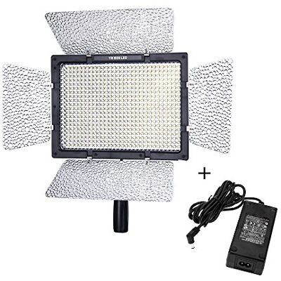 YONGNUO yn-600 600 led SLR digital de vídeo câmara de vídeo câmara de fotografia de estúdio com adaptador de alimentação CA YONGNUO yn-600 600 led SLR digital de vídeo câmara de vídeo câmara de fotografia de estúdio com adaptador de alimentação CA