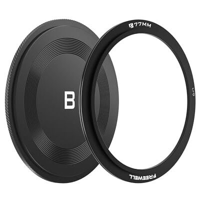 FREEWELL Anel adaptador de 77 mm com tampa traseira para a série V2 FREEWELL Anel adaptador de 77 mm com tampa traseira para a série V2