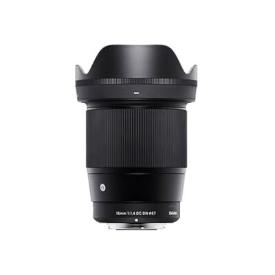 Sigma Lente 16mm F1.4 DC DN Contemporary, para SONY E, Micro4/3, Canon EF-M Sigma Lente 16mm F1.4 DC DN Contemporary, para SONY E, Micro4/3, Canon EF-M