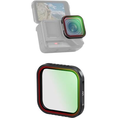 Neewer UV Filtro Compatível com Insta360 Ace Pro e Insta 360 Ace Pro 2, Snap On Protetor de Objetiva Câmera de Ação Vidro Óptico HD Multicamada Filtros para Lentes Acessórios, FL-C20 Neewer UV Filtro Compatível com Insta360 Ace Pro e Insta 360 Ace Pro 2, Snap On Protetor de Objetiva Câmera de Ação Vidro Óptico HD Multicamada Filtros para Lentes Acessórios, FL-C20