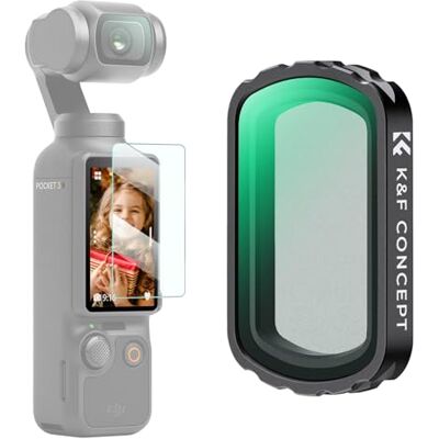 K&F CONCEPT Filtros Black-Mist 1/4 compatível com dji OSMO Pocket 4/3 K&F CONCEPT Filtros Black-Mist 1/4 compatível com dji OSMO Pocket 4/3