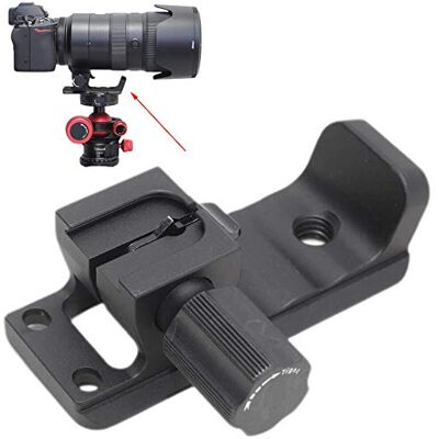 iShoot Suporte de lente de substituição para tripé compatível com Nikon Nikkor Z 70-200 mm f/2.8 VR S, suporte para lente com cauda de milano Arca Fit iShoot Suporte de lente de substituição para tripé compatível com Nikon Nikkor Z 70-200 mm f/2.8 VR S, suporte para lente com cauda de milano Arca Fit