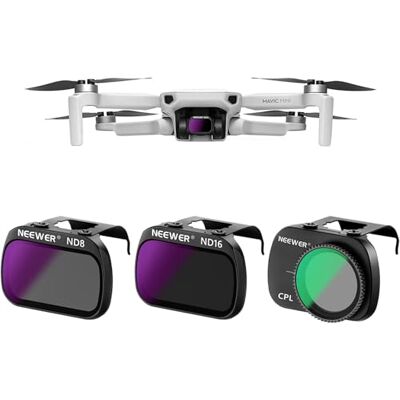 Neewer Conjunto de filtros ND de 3 pacotes vidro ótico HD multicamada ND8 ND16 CPL filtro compatível com dji Mavic Mini 2 Mini SE Mini 2SE Mini 2SE Neewer Conjunto de filtros ND de 3 pacotes vidro ótico HD multicamada ND8 ND16 CPL filtro compatível com dji Mavic Mini 2 Mini SE Mini 2SE Mini 2SE