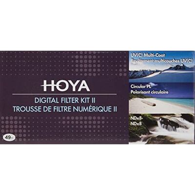 Hoya YKITDG049 Kit de filtros, 49 mm Hoya YKITDG049 Kit de filtros, 49 mm