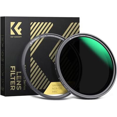 K&F CONCEPT Nano-Xcel 55 mm magnético ND filtro variável ND8-128 (1-5 passos) K&F CONCEPT Nano-Xcel 55 mm magnético ND filtro variável ND8-128 (1-5 passos)
