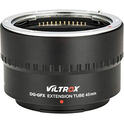 VILTROX DG-GFX Tubo de expansão de 45 mm para câmara Fujifilm GFX100, GFX 50S, GFX 50R para alvo Fuji G-Mount VILTROX DG-GFX Tubo de expansão de 45 mm para câmara Fujifilm GFX100, GFX 50S, GFX 50R para alvo Fuji G-Mount